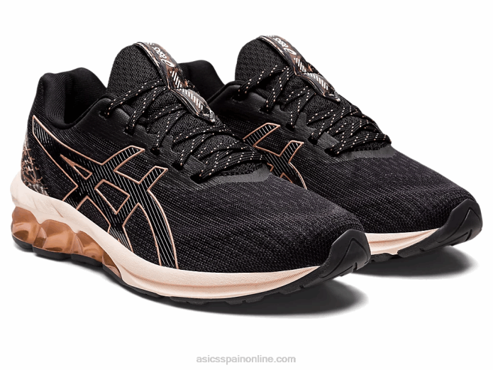 gel-quantum 180 vii Asics 4L682908 negro/oro rosa