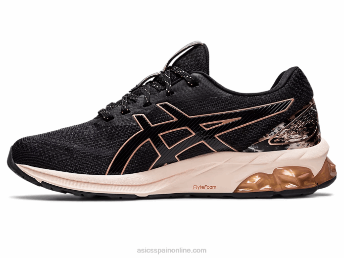 gel-quantum 180 vii Asics 4L682908 negro/oro rosa