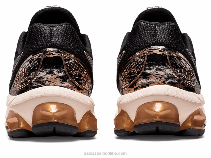 gel-quantum 180 vii Asics 4L682908 negro/oro rosa