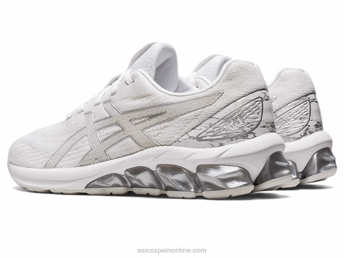 gel-quantum 180 vii Asics 4L682921 blanco/plata pura