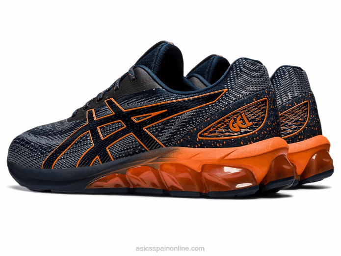 gel-quantum 180 vii Asics 4L68733 azul francés/naranja lava