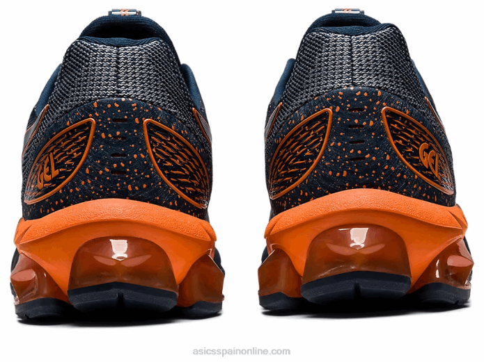 gel-quantum 180 vii Asics 4L68733 azul francés/naranja lava