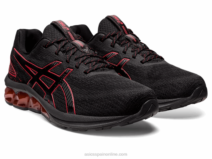 gel-quantum 180 vii Asics 4L68742 alerta negra/roja