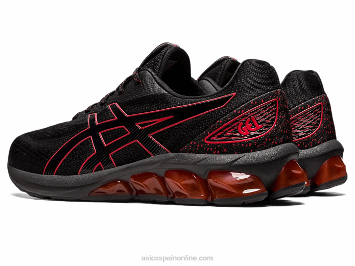 gel-quantum 180 vii Asics 4L68742 alerta negra/roja