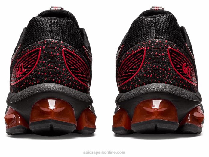 gel-quantum 180 vii Asics 4L68742 alerta negra/roja