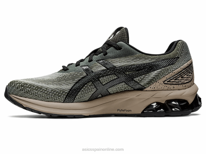 gel-quantum 180 vii Asics 4L68751 lienzo verde liquen/oliva