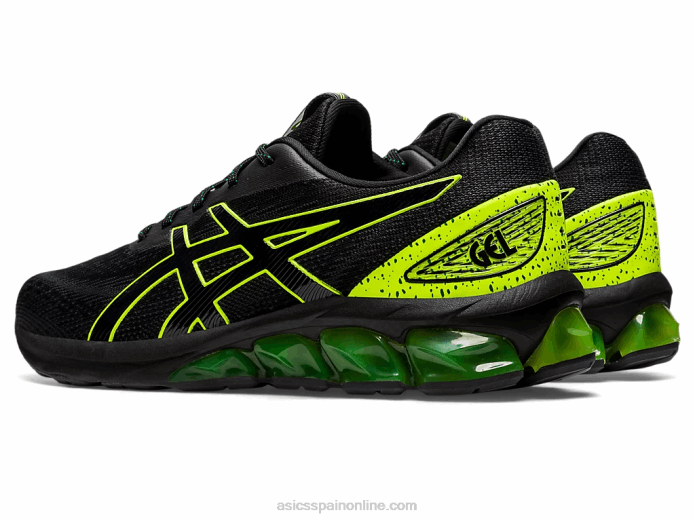 gel-quantum 180 vii Asics 4L68816 negro/amarillo de seguridad