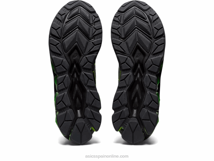 gel-quantum 180 vii Asics 4L68816 negro/amarillo de seguridad