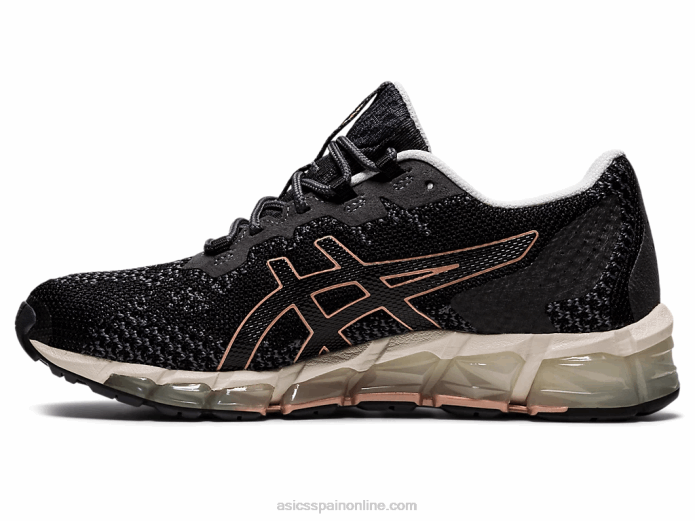 gel-quantum 360 6 de punto Asics 4L682838 negro/gris portador
