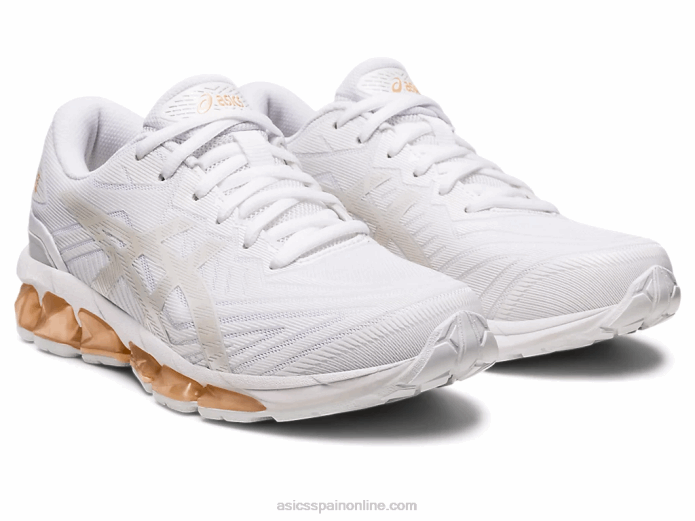 gel-quantum 360 vii Asics 4L682623 blanco/champán