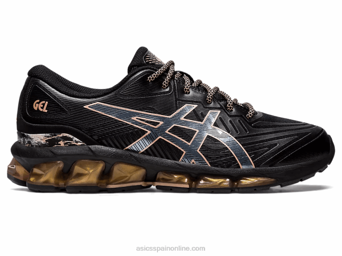 gel-quantum 360 vii Asics 4L682759 negro/oro rosa