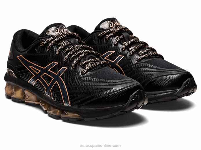 gel-quantum 360 vii Asics 4L682759 negro/oro rosa
