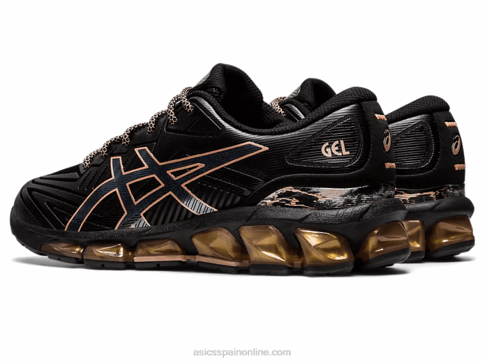 gel-quantum 360 vii Asics 4L682759 negro/oro rosa