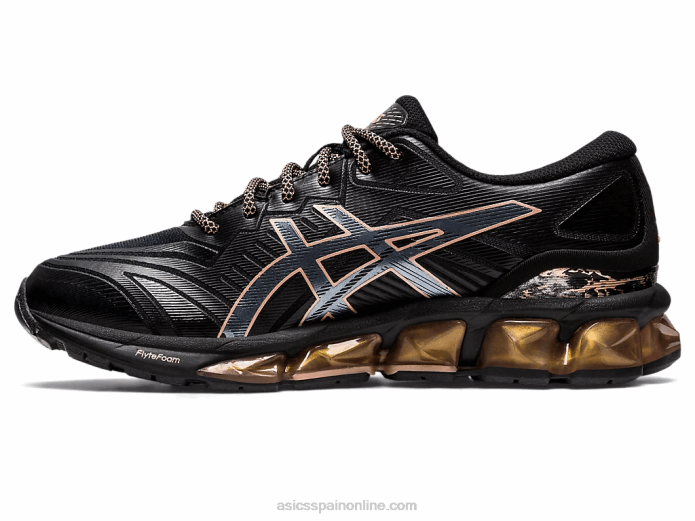 gel-quantum 360 vii Asics 4L682759 negro/oro rosa