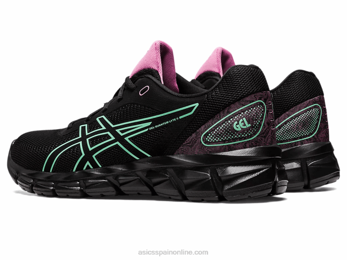gel-quantum lyte ii Asics 4L682340 negro/verde hielo