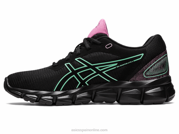 gel-quantum lyte ii Asics 4L682340 negro/verde hielo