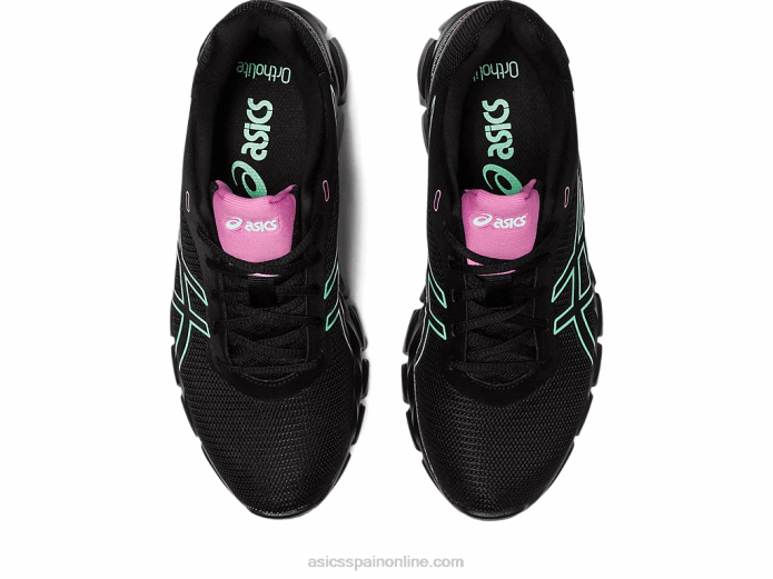 gel-quantum lyte ii Asics 4L682340 negro/verde hielo