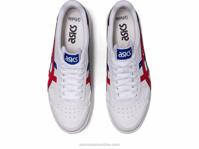 japón Asics 4L68648 blanco/rojo clásico