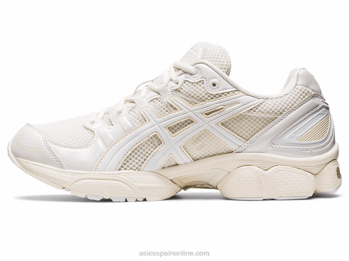 jessica gonsalves gel-nimbus 9 Asics 4L68696 blanco crema