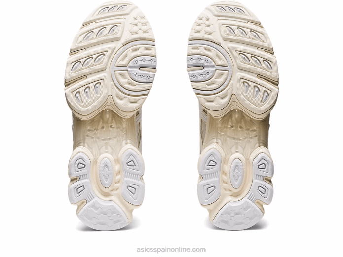 jessica gonsalves gel-nimbus 9 Asics 4L68696 blanco crema