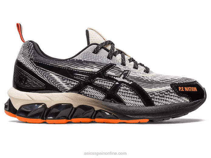 p.e nación x gel-quantum 180 vii Asics 4L682381 marfil/negro
