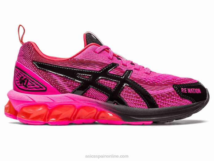 p.e nación x gel-quantum 180 vii Asics 4L682382 rosa brillante/negro