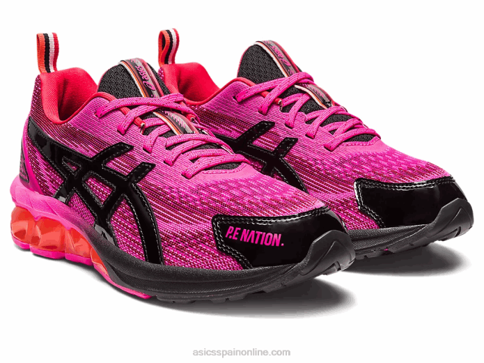 p.e nación x gel-quantum 180 vii Asics 4L682382 rosa brillante/negro