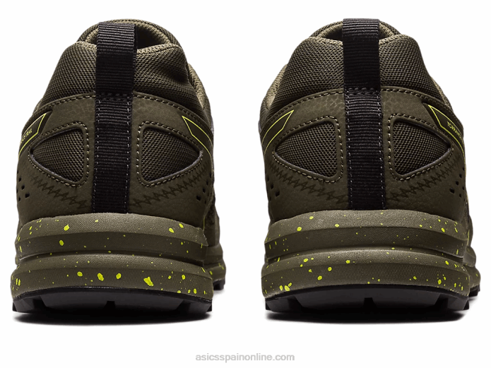 sendero de torrance Asics 4L68220 piedra marrón/chispa limón