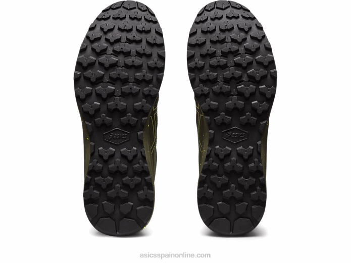sendero de torrance Asics 4L68220 piedra marrón/chispa limón