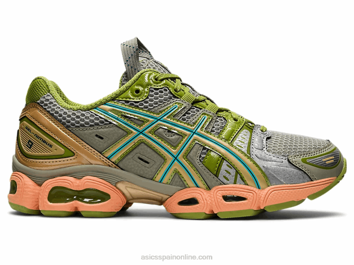 ub3-s gel-nimbus 9 Asics 4L683197 piedra de abadía/champaña