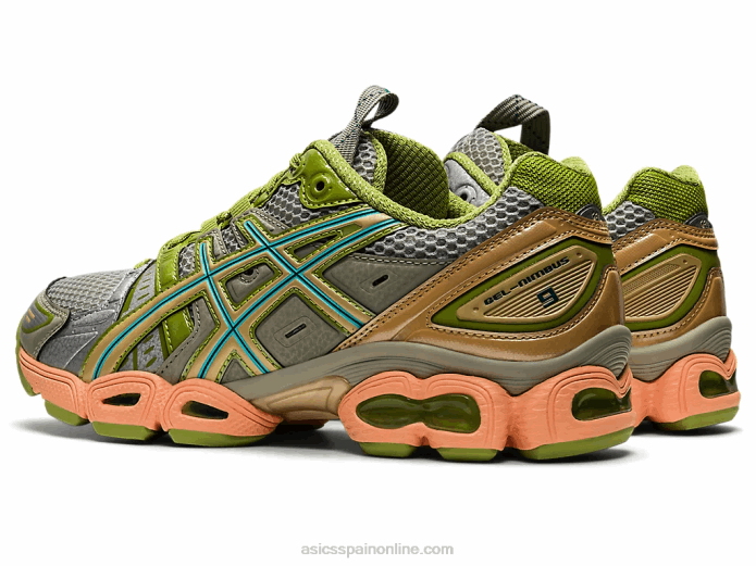 ub3-s gel-nimbus 9 Asics 4L683197 piedra de abadía/champaña