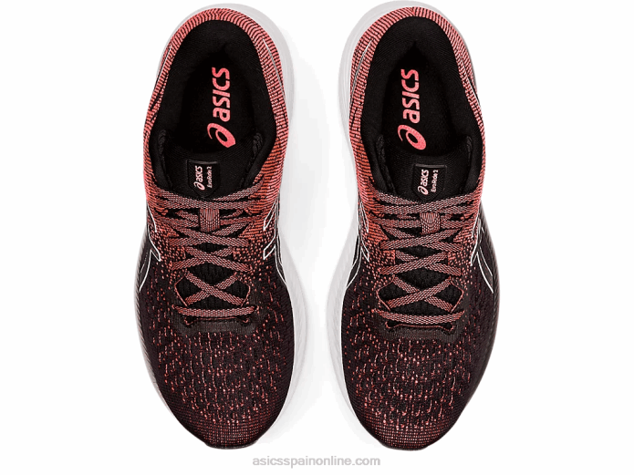 Evoride 2 Asics 4L683811 negro/coral ardiente