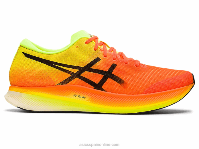 borde de metavelocidad Asics 4L682845 impactante naranja/negro