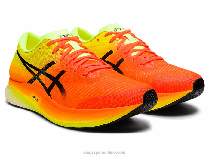 borde de metavelocidad Asics 4L682845 impactante naranja/negro