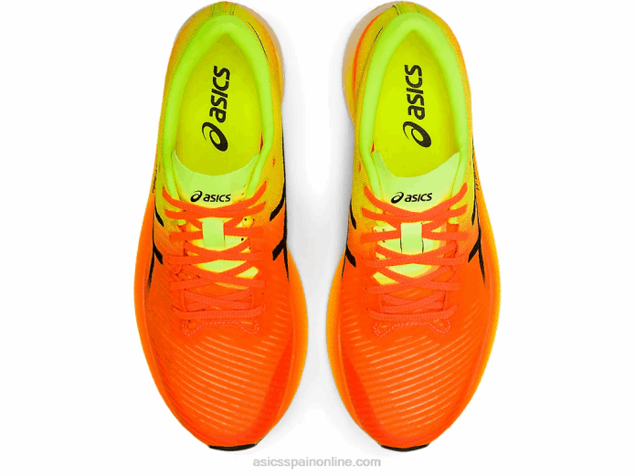 borde de metavelocidad Asics 4L682845 impactante naranja/negro