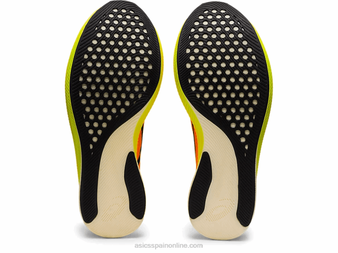 borde de metavelocidad Asics 4L682845 impactante naranja/negro