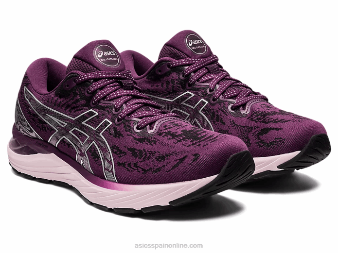 cúmulo de gel 23 Asics 4L683551 ciruela profunda/plata pura