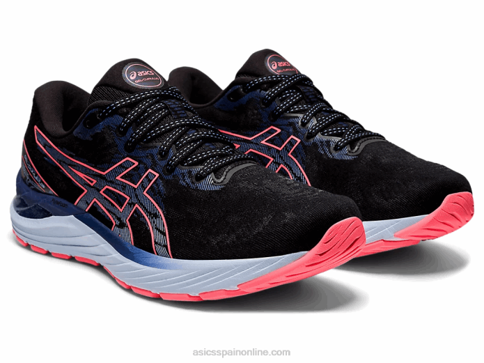 cúmulo de gel 23 Asics 4L683886 negro/coral ardiente