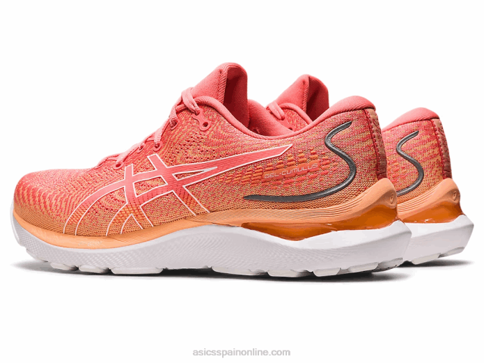 cúmulo de gel 24 Asics 4L682393 papaya/blanco