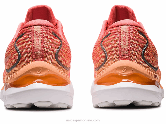 cúmulo de gel 24 Asics 4L682393 papaya/blanco