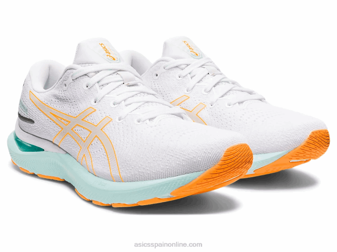 cúmulo de gel 24 Asics 4L683232 pop blanco/naranja