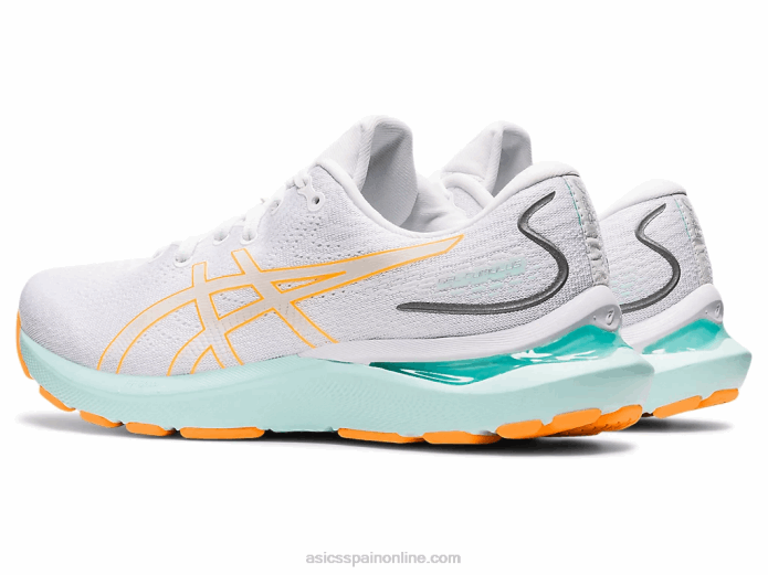 cúmulo de gel 24 Asics 4L683232 pop blanco/naranja