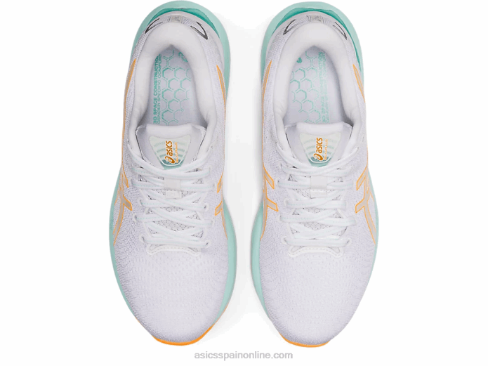 cúmulo de gel 24 Asics 4L683232 pop blanco/naranja