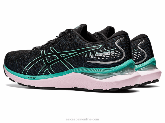 cúmulo de gel 24 Asics 4L683237 negro/salvia