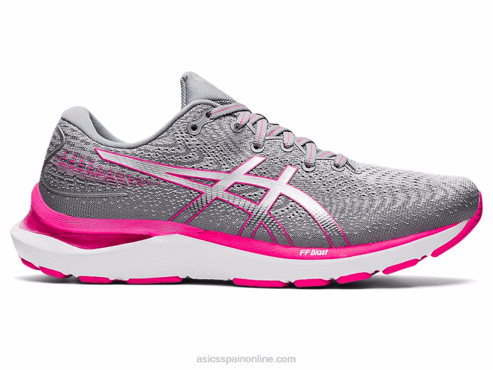 cúmulo de gel 24 Asics 4L683239 hoja de roca/rosa glo