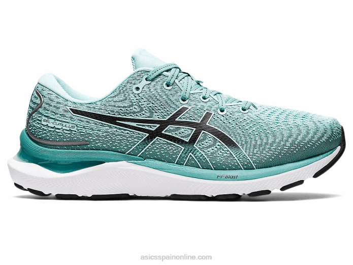 cúmulo de gel 24 Asics 4L683240 verde oasis/negro