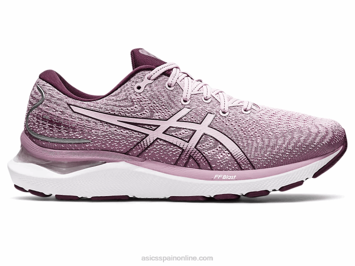 cúmulo de gel 24 Asics 4L683242 apenas rosa/ciruela profunda