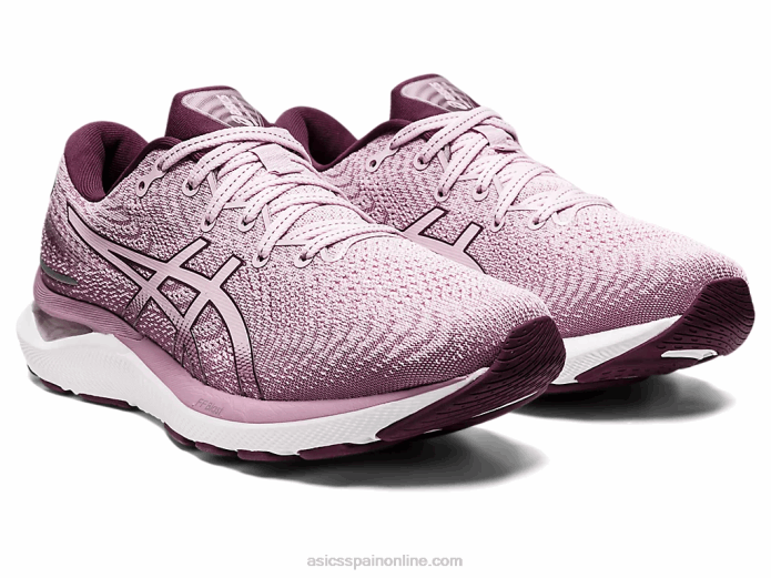 cúmulo de gel 24 Asics 4L683242 apenas rosa/ciruela profunda