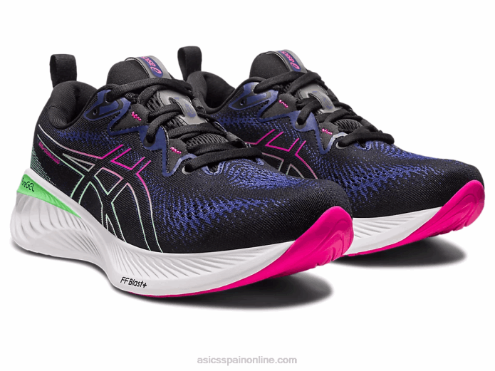 cúmulo de gel 25 Asics 4L682133 delirio negro/rosa