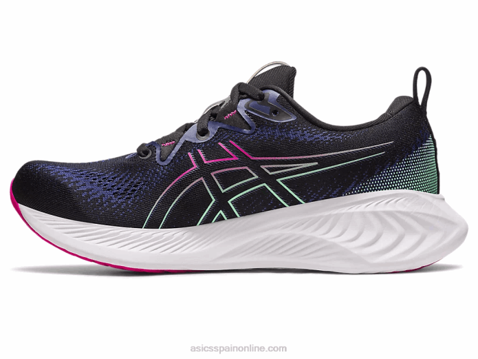 cúmulo de gel 25 Asics 4L682133 delirio negro/rosa